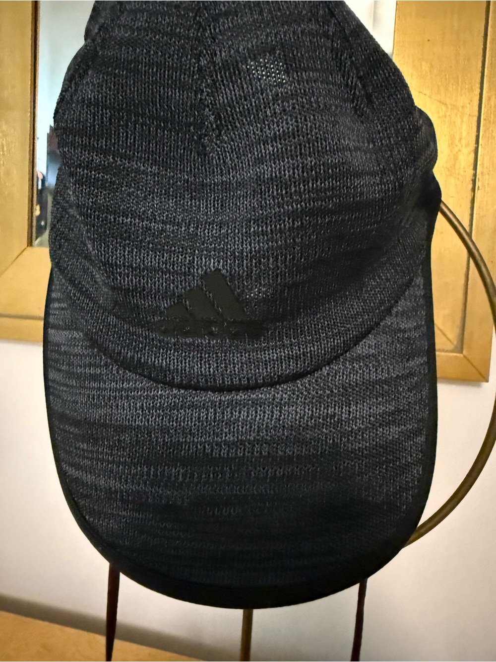 adidas Black Knit Athletic Cap